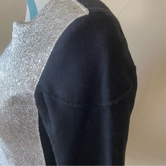 RARE!!! TER ET BANTINE SILVER TOP LONG
SLEEVE ZIPPER SIZE 38EU(XS) - Picture 5 of 9